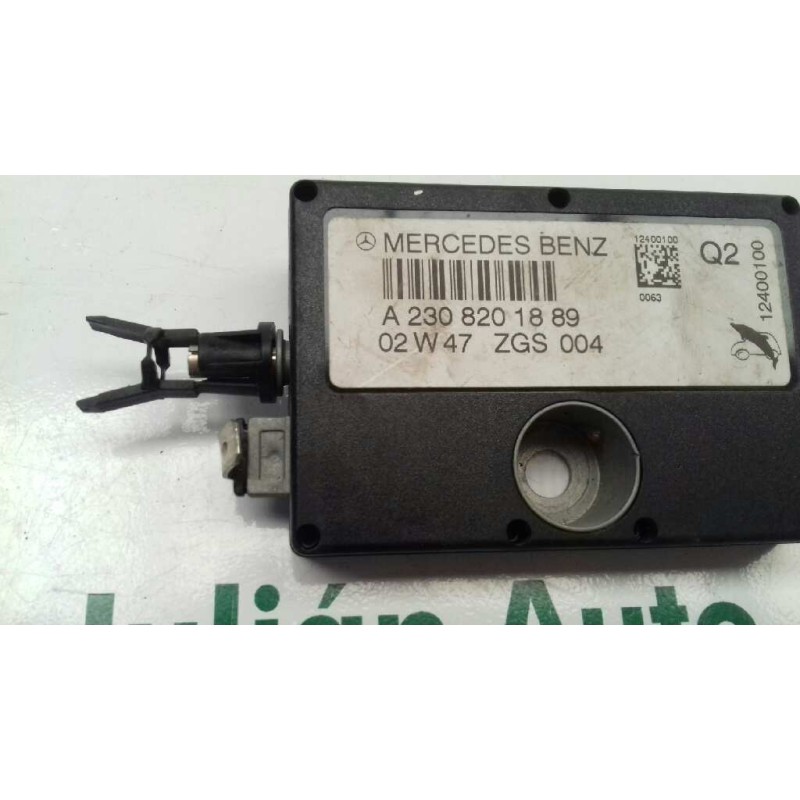 Recambio de modulo electronico para mercedes-benz clase sl (w230) roadster 55 amg (230.474) referencia OEM IAM A2308201889  