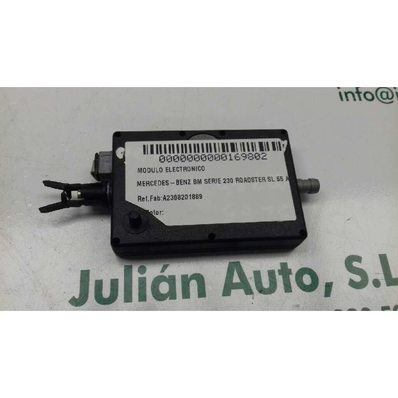 Recambio de modulo electronico para mercedes-benz clase sl (w230) roadster 55 amg (230.474) referencia OEM IAM A2308201889  