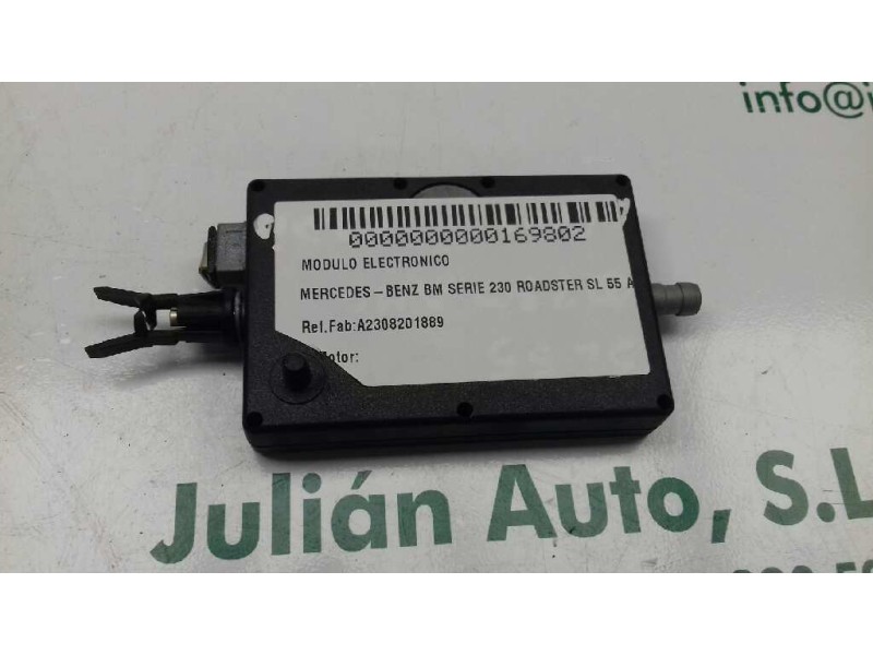 Recambio de modulo electronico para mercedes-benz clase sl (w230) roadster 55 amg (230.474) referencia OEM IAM A2308201889  