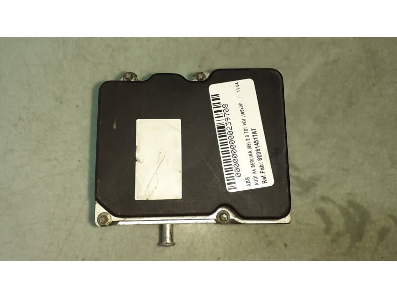 Recambio de abs para audi a4 berlina (8e) 2.0 tdi 16v (103kw) referencia OEM IAM 8E0614517AT 0265234330 BOSCH