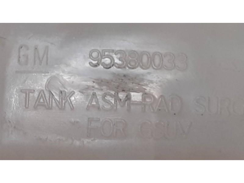 Recambio de deposito expansion para opel mokka x design line start/stop referencia OEM IAM 95380033  