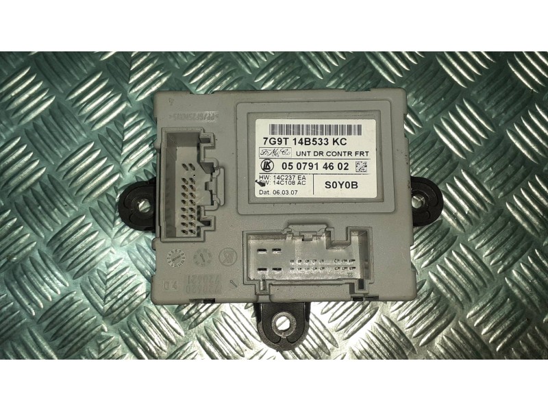 Recambio de centralita cierre para ford mondeo ber. (ca2) ghia referencia OEM IAM 7G9T14B533KC S0Y0B 0507914602
