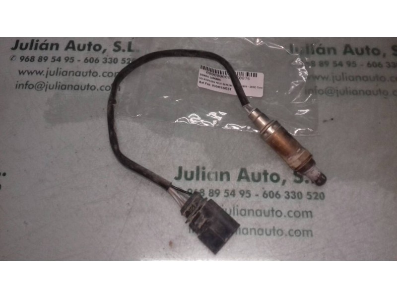 Recambio de sonda lambda para volkswagen polo berlina (6n2) conceptline referencia OEM IAM 030906265BT 968041020 BOSCH