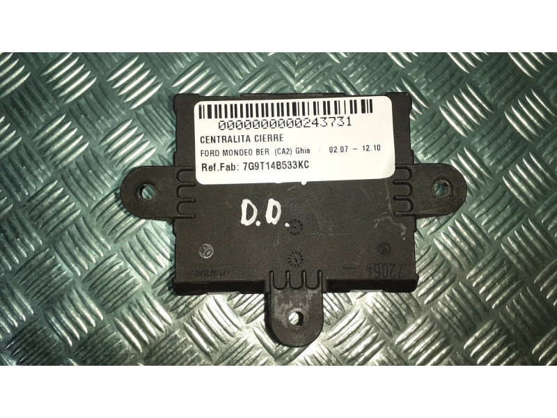 Recambio de centralita cierre para ford mondeo ber. (ca2) ghia referencia OEM IAM 7G9T14B533KC S0Y0B 0507914602