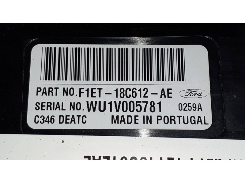 Recambio de mando climatizador para ford focus lim. business referencia OEM IAM F1ET18C612AE 18C612AE 