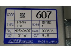 Recambio de modulo confort para mitsubishi montero pinin (h60/h70) 1800 gdi (3-ptas.) referencia OEM IAM MD360607  E007R232 2