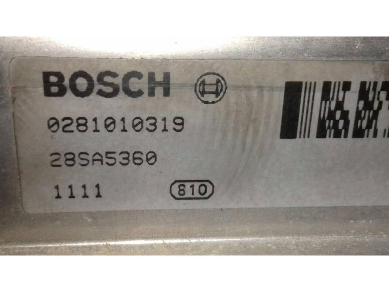 Recambio de centralita motor uce para volvo s60 berlina 2.4 d referencia OEM IAM 0281010319 28SA5360 