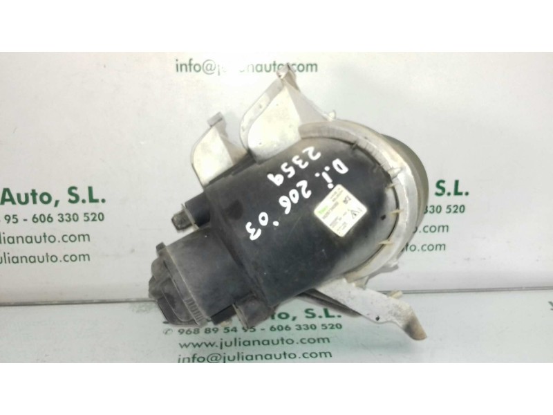 Recambio de faro antiniebla izquierdo para peugeot 206 berlina xt referencia OEM IAM 9628734080 67742971 VALEO