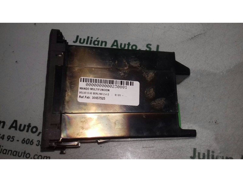 Recambio de mando multifuncion para volvo s60 berlina 2.4 d referencia OEM IAM 30657525 826 02W47 TELEFONO