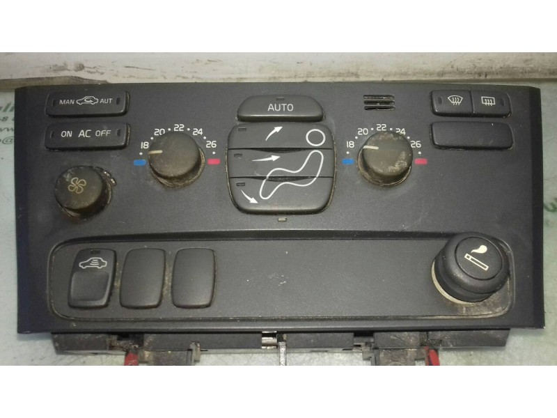 Recambio de mando climatizador para volvo s60 berlina 2.4 d referencia OEM IAM 8691950 02W47E 