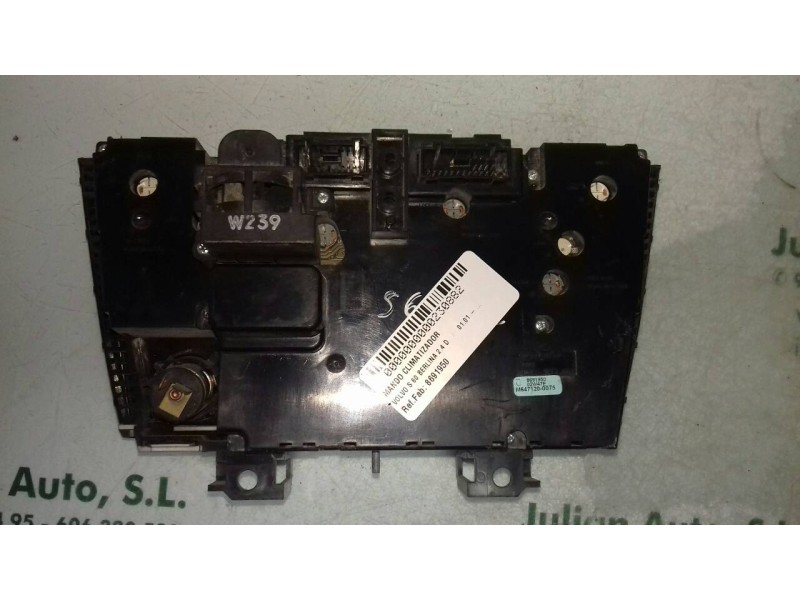 Recambio de mando climatizador para volvo s60 berlina 2.4 d referencia OEM IAM 8691950 02W47E 