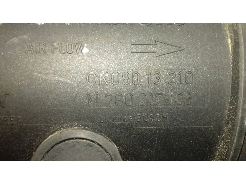 Recambio de caudalimetro para kia carens 1.8 ls monovolumen referencia OEM IAM 0K08013210 M280217105 4PINES