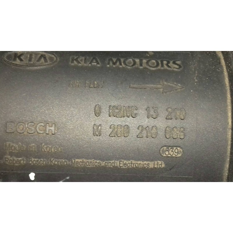Recambio de caudalimetro para kia shuma ii 1.6 rs 4 berlina referencia OEM IAM 0K2NC13210 M280218086 5 PINES