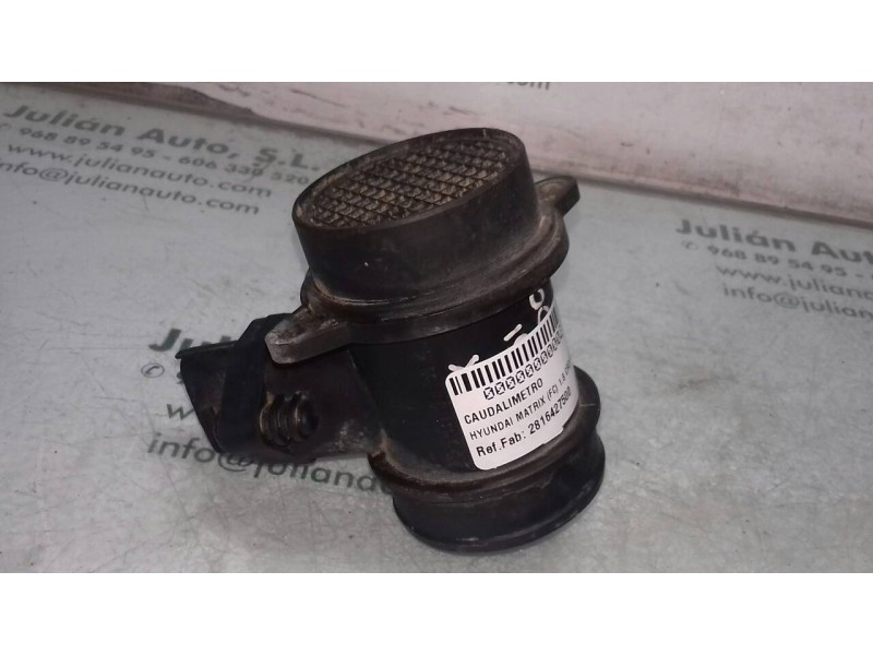 Recambio de caudalimetro para hyundai matrix (fc) 1.5 crdi gls referencia OEM IAM 2816427500 0281002528 5 PINES