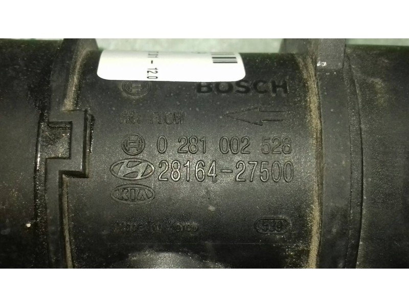 Recambio de caudalimetro para hyundai matrix (fc) 1.5 crdi gls referencia OEM IAM 2816427500 0281002528 5 PINES
