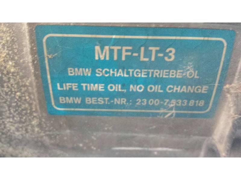 Recambio de caja cambios para bmw serie 3 berlina (e90) 330i referencia OEM IAM 1069301097A S807425412 6 VELOCIDADES