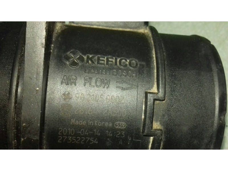 Recambio de caudalimetro para hyundai i30 classic gl referencia OEM IAM 9021050002 281642A500 5 PINES