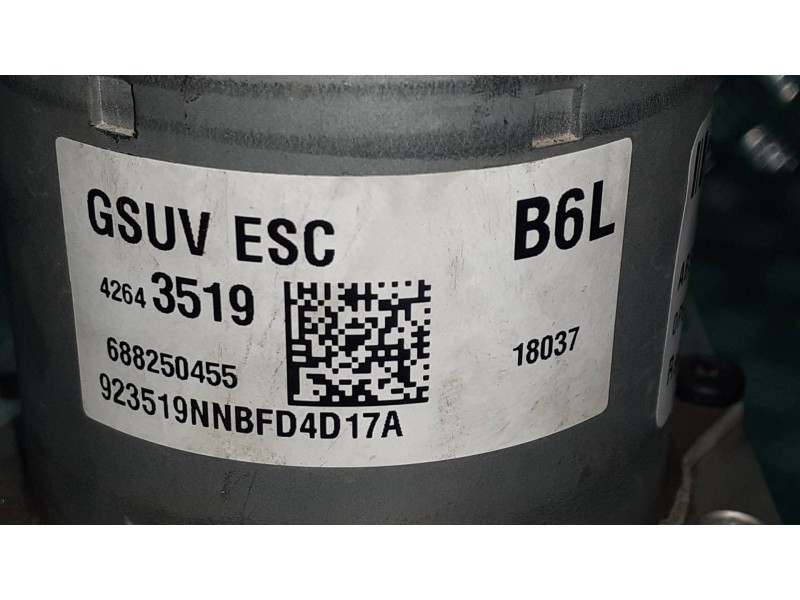 Recambio de abs para opel mokka x design line start/stop referencia OEM IAM 42643519 688250455 GSUVESC