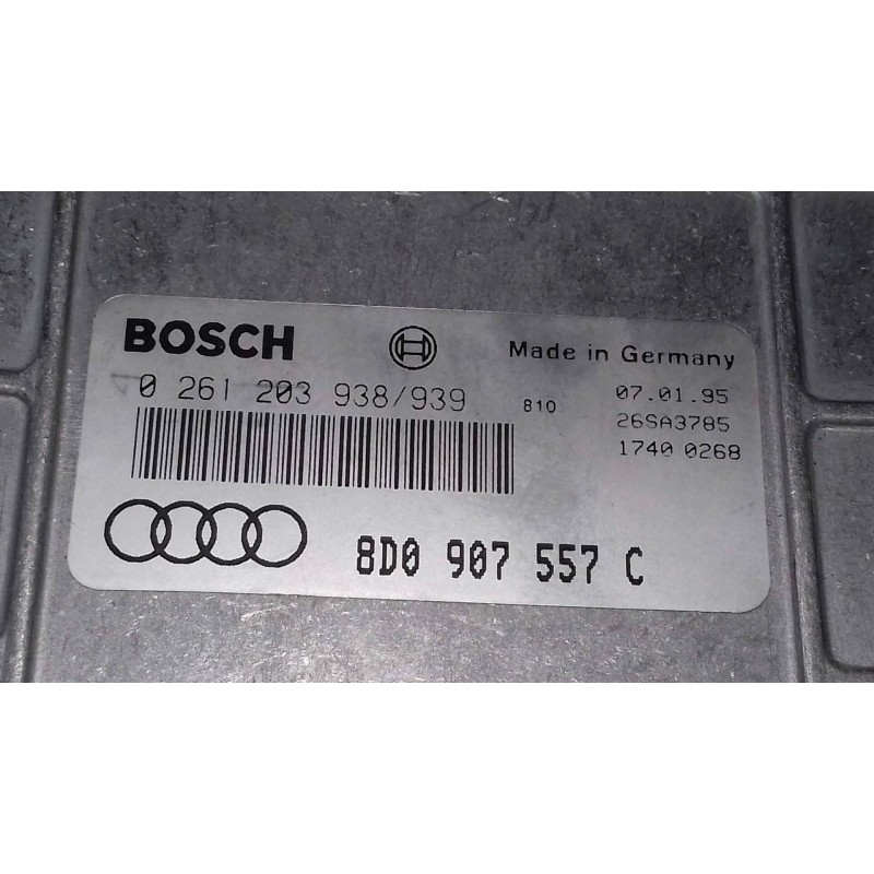 Recambio de centralita motor uce para audi a4 berlina (b5) 1.8 referencia OEM IAM 0261203938 0261203939 8D0907557C