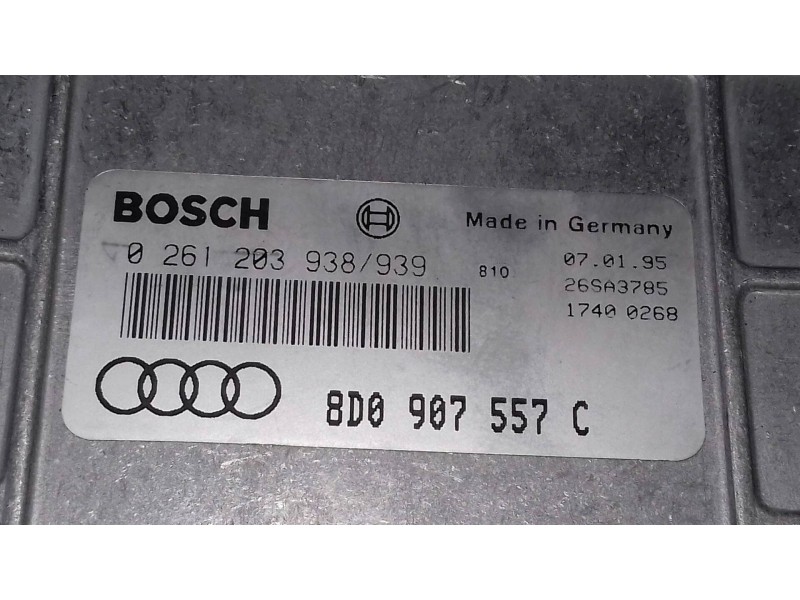 Recambio de centralita motor uce para audi a4 berlina (b5) 1.8 referencia OEM IAM 0261203938 0261203939 8D0907557C