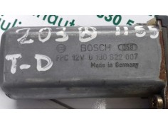 Recambio de motor elevalunas trasero derecho para mercedes-benz clase c (w203) berlina 220 cdi (203.006) referencia OEM IAM 0130 2