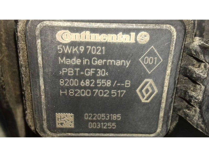 Recambio de caudalimetro para dacia sandero stepway referencia OEM IAM 8200682558B 5WK97021 4 PINES