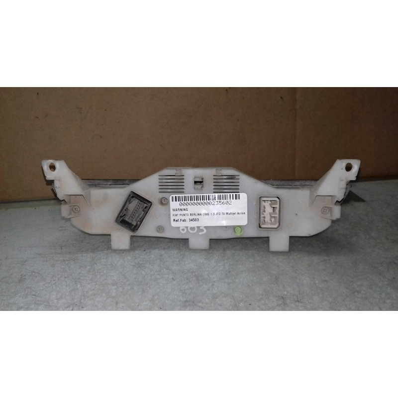 Recambio de warning para fiat punto berlina (188) 1.3 jtd 70 multijet active referencia OEM IAM 34503 A223 