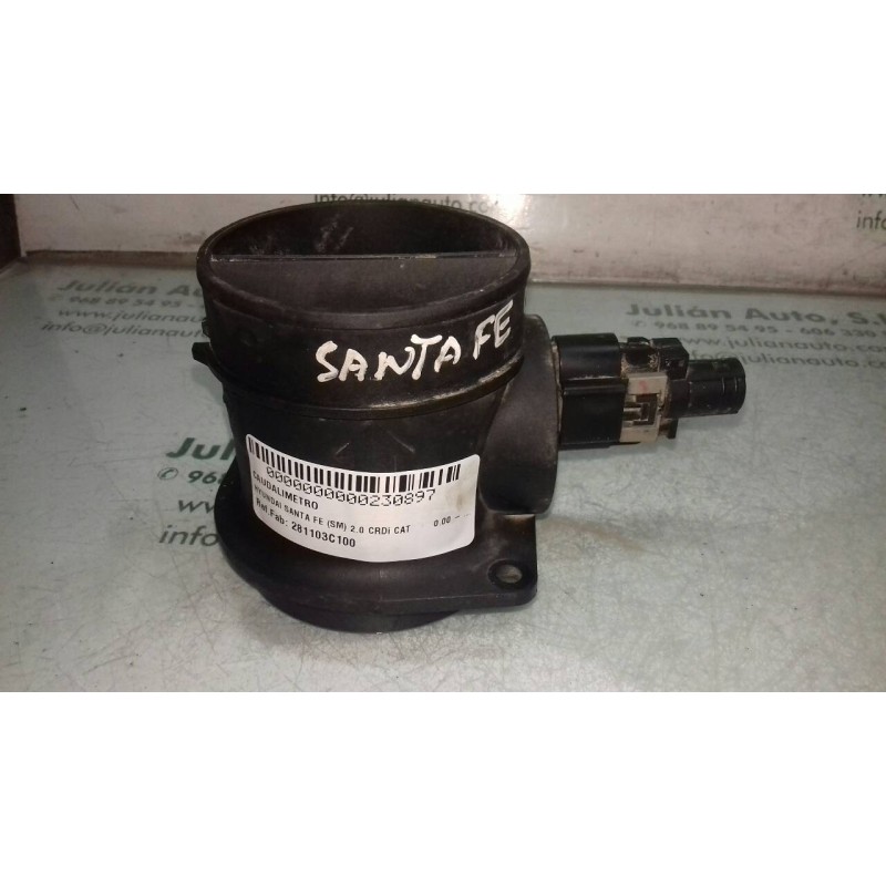 Recambio de caudalimetro para hyundai santa fe (sm) 2.0 crdi cat referencia OEM IAM 281103C100  