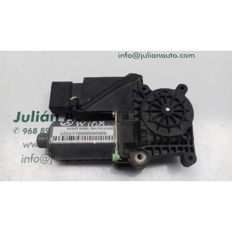 Recambio de motor elevalunas trasero derecho para mercedes-benz clase a (w168) referencia OEM IAM 0130821698 101154301 05073111
