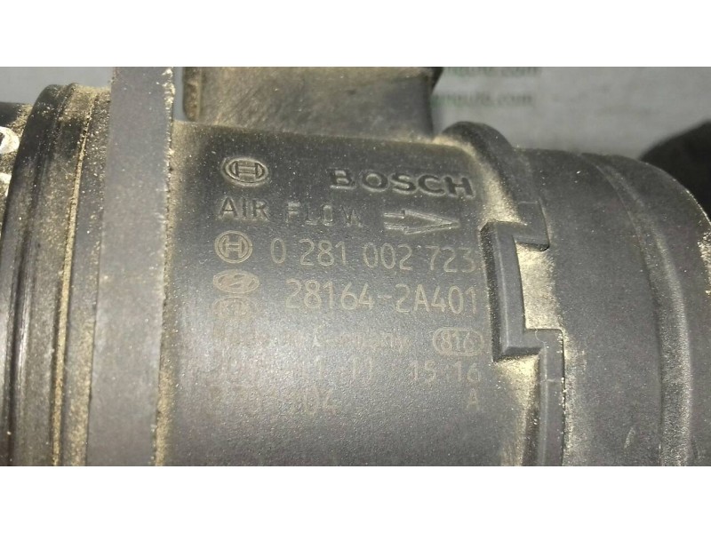 Recambio de caudalimetro para kia rio 1.5 crdi ex1 referencia OEM IAM 0281002723 281642A401 5 PINES