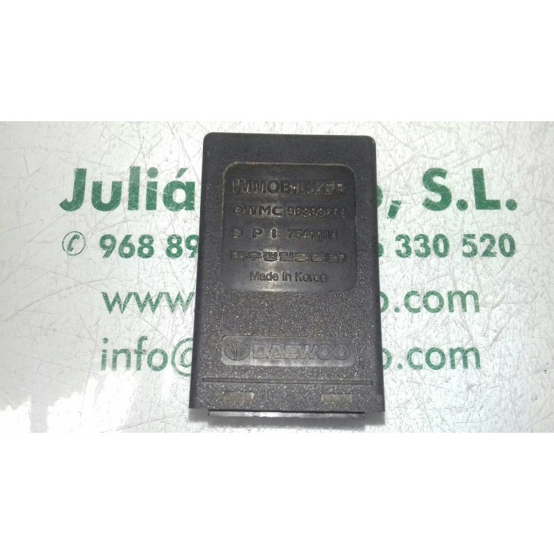 Recambio de centralita inmovilizador para daewoo lanos 1.6 cat referencia OEM IAM 96303500 7541114 DAEWOO