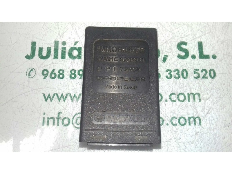 Recambio de centralita inmovilizador para daewoo lanos 1.6 cat referencia OEM IAM 96303500 7541114 DAEWOO