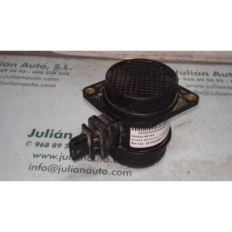 Recambio de caudalimetro para hyundai matrix (fc) 1.5 crdi cat referencia OEM IAM 281642A401 0281002723 5PINES