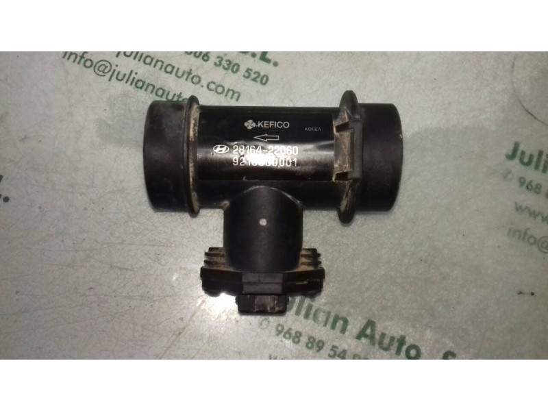 Recambio de caudalimetro para hyundai accent (x3) 1.5 gls full referencia OEM IAM 2816422060 9210930001 4 PINES