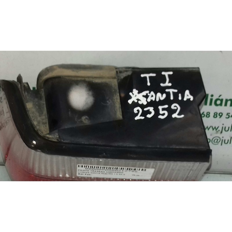 Recambio de piloto trasero izquierdo para citroen xantia berlina 1.9 sd x referencia OEM IAM   EXT-ALETA