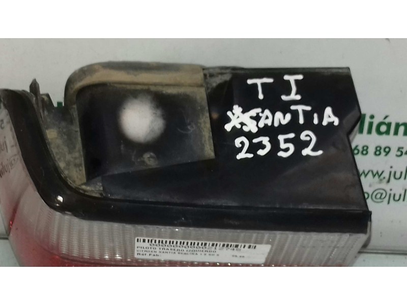 Recambio de piloto trasero izquierdo para citroen xantia berlina 1.9 sd x referencia OEM IAM   EXT-ALETA