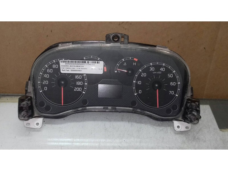 Recambio de cuadro instrumentos para fiat panda (169) 1.2 8v dynamic referencia OEM IAM 5550004601 51711237590271 503000480700