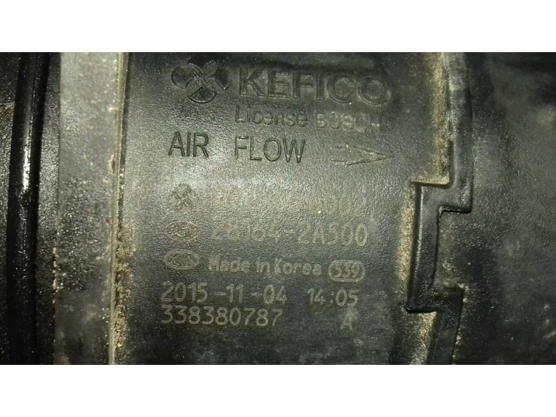 Recambio de caudalimetro para hyundai tucson essence bluedrive 2wd referencia OEM IAM 9021050002 281642A500 5 PINES