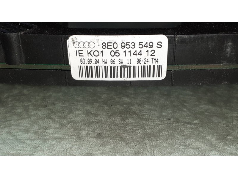 Recambio de modulo electronico para audi a4 berlina (8e) 2.0 tdi 16v (103kw) referencia OEM IAM 8E0953549S K0105114412 