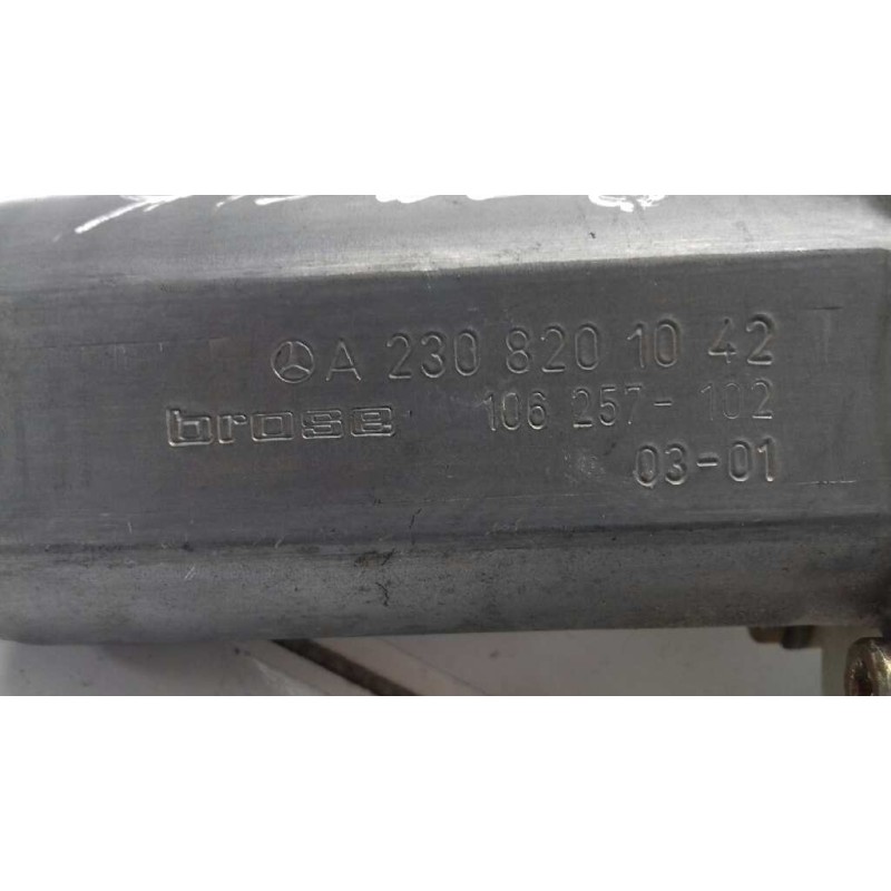 Recambio de motor elevalunas delantero izquierdo para mercedes-benz clase clk (w209) coupe referencia OEM IAM A2308201042 013082