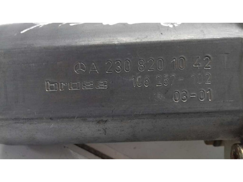 Recambio de motor elevalunas delantero izquierdo para mercedes-benz clase clk (w209) coupe referencia OEM IAM A2308201042 013082
