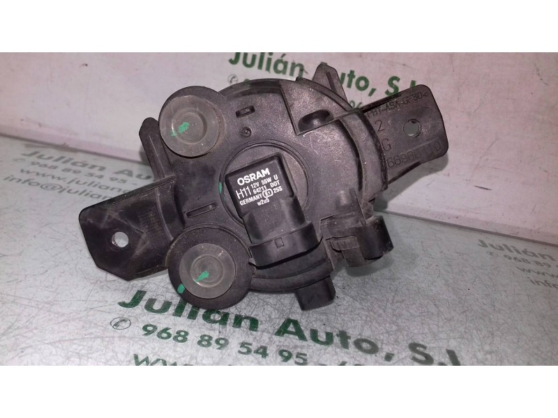 Recambio de faro antiniebla izquierdo para nissan primera berlina (p12) acenta referencia OEM IAM 26155AU300 VALEO 2 PINES