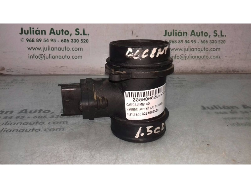 Recambio de caudalimetro para hyundai accent (lc) gls crdi referencia OEM IAM 0281002528 2816427500 5 PINES