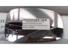 Recambio de cristal retrovisor izquierdo para peugeot 306 berlina 3/4/5 puertas (s2) graffic referencia OEM IAM 12183870  