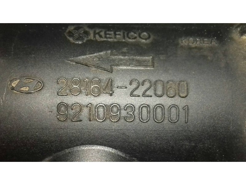Recambio de caudalimetro para hyundai accent (x3) 1.5 12v cat referencia OEM IAM 2816422060 9210930001 4 PINES