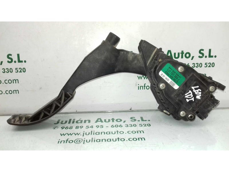 Recambio de potenciometro pedal para seat leon (1m1) signo referencia OEM IAM 1J1721503J 6PV00802601 HELLA
