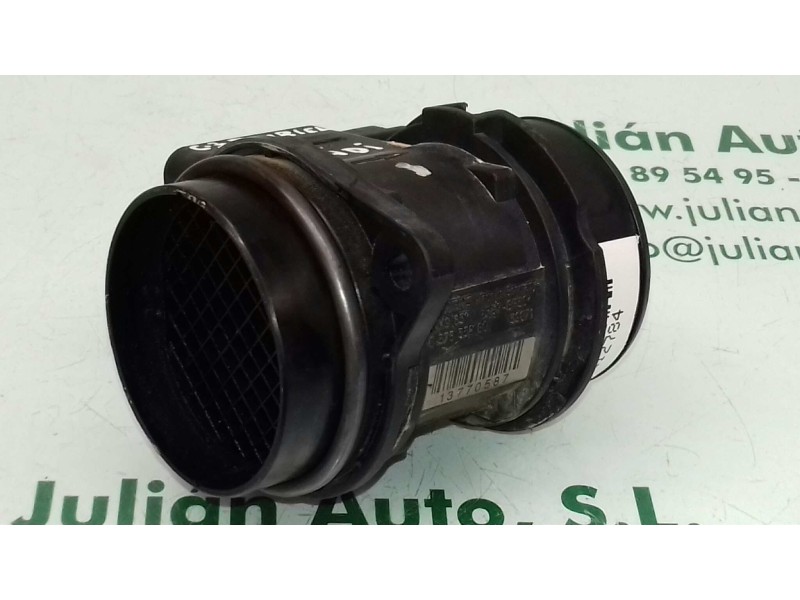 Recambio de caudalimetro para citroen c3 pluriel 1.4 hdi referencia OEM IAM 9657533680 5WK9631 SIEMENS
