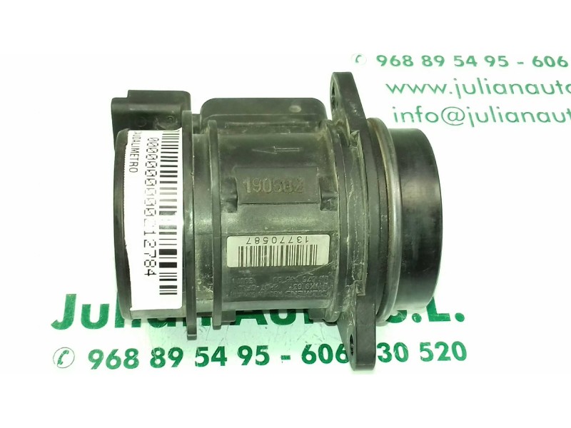 Recambio de caudalimetro para citroen c3 pluriel 1.4 hdi referencia OEM IAM 9657533680 5WK9631 SIEMENS