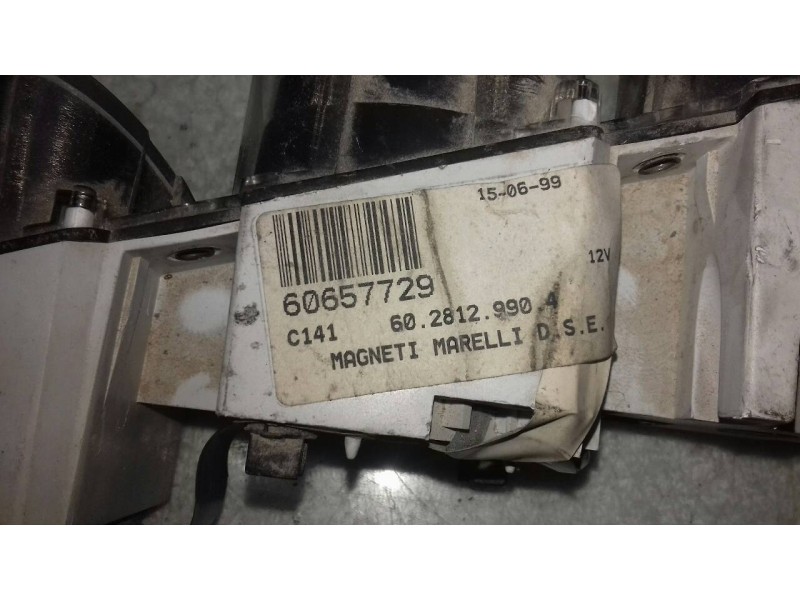 Recambio de cuadro instrumentos para alfa romeo 156 (116) 1.9 jtd progression referencia OEM IAM 602812990 60657729 