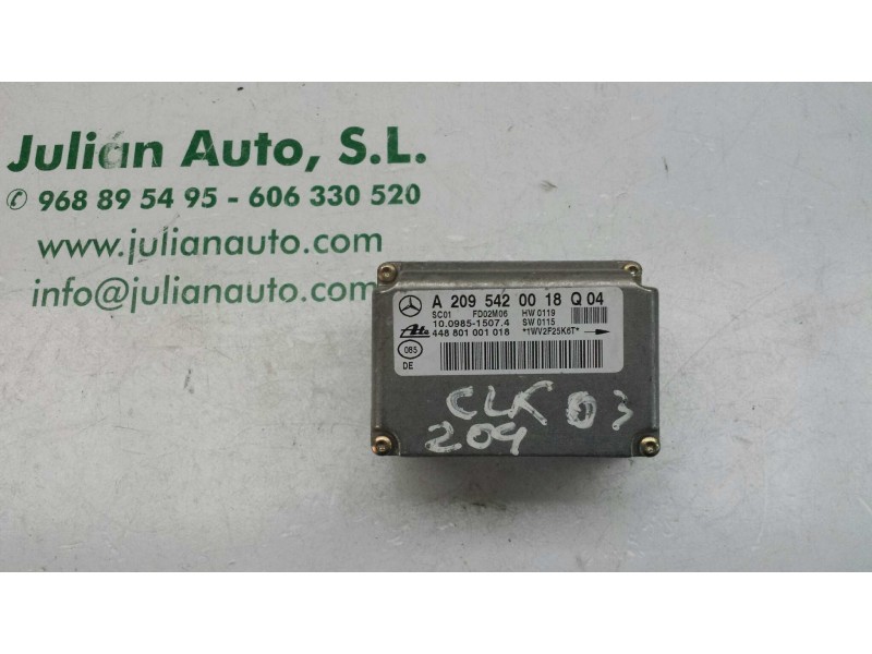 Recambio de modulo electronico para mercedes-benz clase clk (w209) coupe referencia OEM IAM A2095420018 10098515074 448801001018